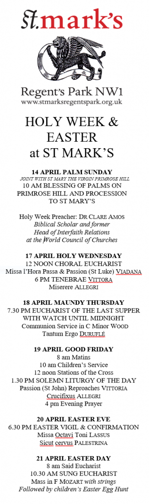 Holy Week
